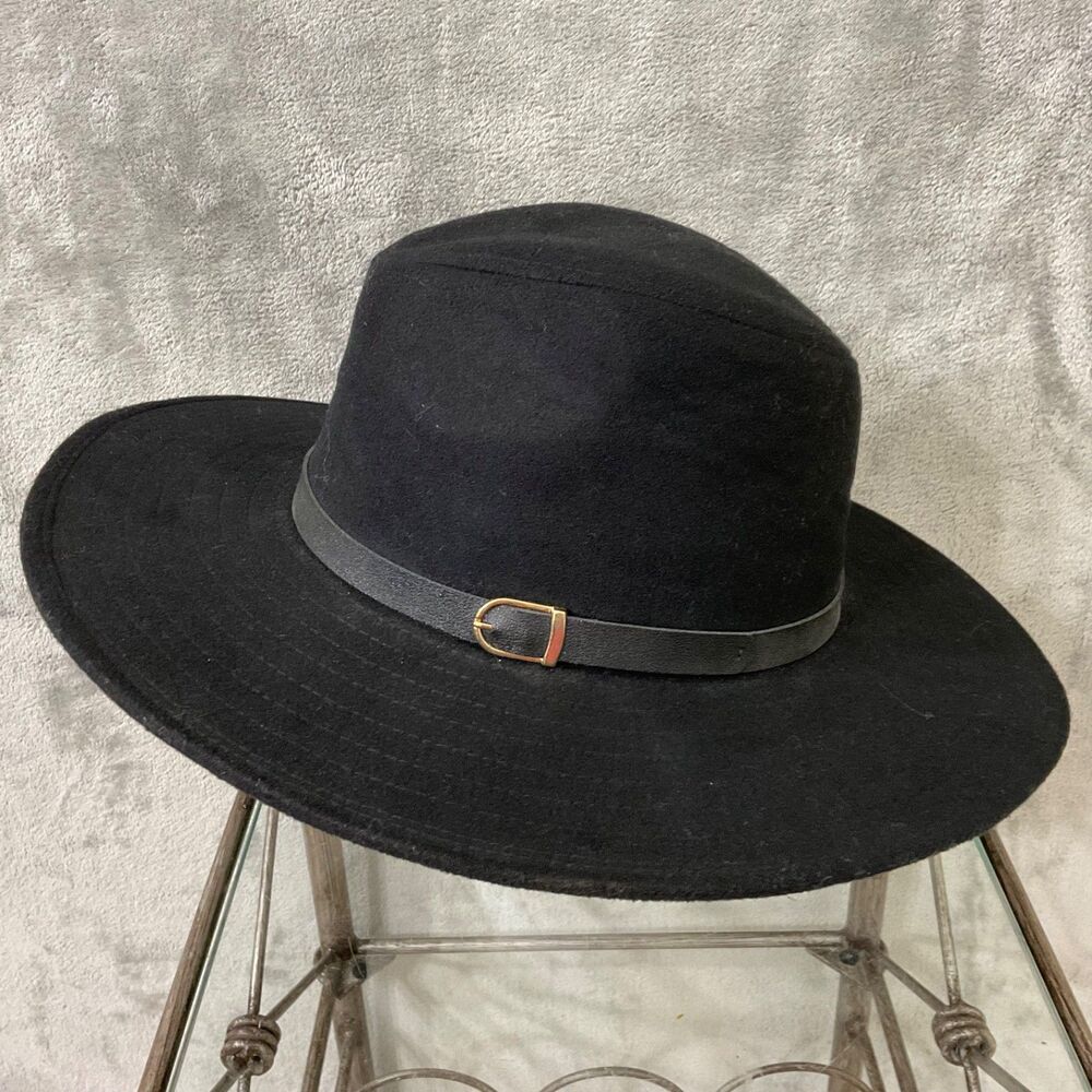Torrid Rancher Rodeo Hat Wide Brim Adjustable S/M black western - Picture 3 of 8
